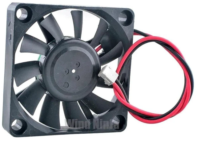 Main image of D05X24TM 50x50x10mm Axial Cooling Fan, DC24V 0.07A 2Pin Axial Replacement Fan for Inverter, Power Supply Unit, Industrial Equipment & Compact DIY Heat Dissipation Projects