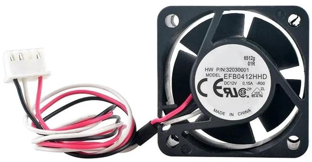 Main image of EFB0412HHD 40x40x20mm 40mm DC12V 0.15A Dual Ball Bearing Axial Cooling Fan, 4CM Replacement Fan for H3C 3600, 5600, S5500 Network Switches & Network Equipment Heat Dissipation
