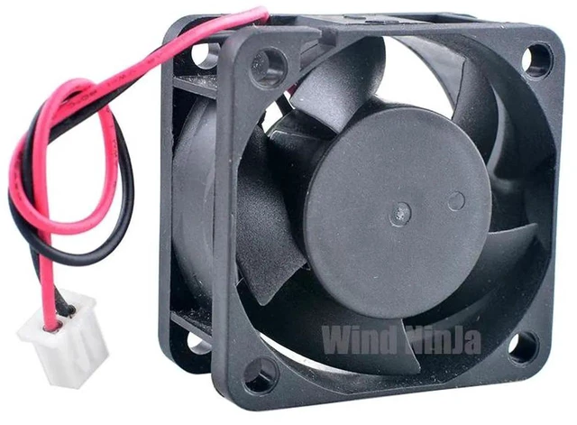 Main image of AD0412HBC50 40x40x10mm 40mm DC12V 0.11A Dual Ball Bearing Axial Cooling Fan, 4CM Replacement Fan for Server Power Supplies, CPUs and Desktop Computer Hardware Heat Dissipation