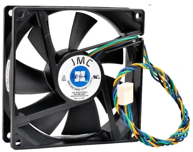 Main image of 902512HS 9029721PW6 92x92x25mm 92mm 4Pin PWM Axial Cooling Fan, DC12V 0.50A High Airflow Replacement Fan for PC Case, CPU Heatsink, Desktop Computer Chassis & DIY PC Thermal Builds