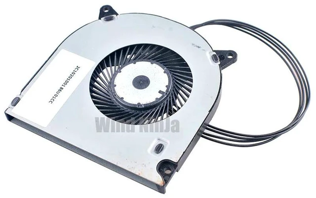 Main image of 4Pin CPU GPU Cooling Fan DC 5V 0.50A Replacement Fan FJPV DFS150705000T, Brushless Axial Fan for Computer Internal Components, Graphics Card and PC Hardware Cooling System Repair