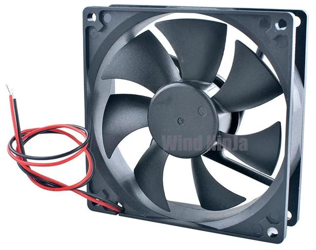 Main image of 92x92x25mm Ball Bearing Cooling Fan DC 12V 0.50A Replacement Fan DA09225B12HA for PC Case, CPU and Power Supply Computer Hardware Heat Dissipation
