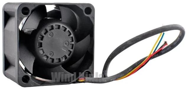 Main image of 40mm HighSpeed DualBall Bearing Cooling Fan DC 12V 7.8W 4Pin, Adjustable Speed Axial Fan for Power Supply and Computer Hardware Heat Dissipation Replacement Parts