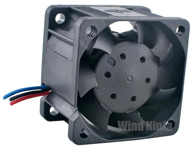 Main image of TFB0412EHN HighSpeed Cooling Fan, 40x40x28mm 40mm 4cm DC 12V 0.87A 15000RPM Brushless Replacement Fan, High Airflow Cooling Fan for 1U 2U Server Power Supply and HighDensity Server Hardware Heat