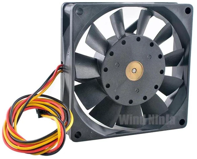 Main image of 109P0848C604 Dual Ball Bearing Cooling Fan, 80x80x20mm 80mm 8cm DC 48V 0.08A 3Pin Brushless Replacement Fan for Server Power Supply, Inverter, Industrial Control Equipment Heat Dissipation