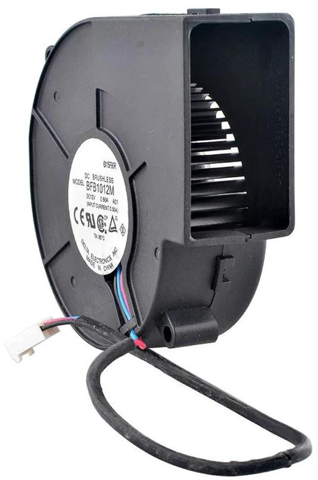Main image of BFB1012M 97x94x33mm Centrifugal Blower Fan DC 12V 0.66A 3Pin Dual Ball Bearing 97mm DC Brushless Cooling Blower Replacement Fan for Server Rack, Industrial Cabinet, Equipment Heat Dissipation