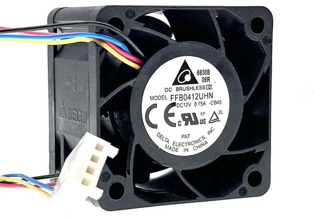 Main image of FFB0412UHN 4028 40x40x28mm DC 12V 0.75A 14000RPM HighSpeed PWM Axial Cooling Fan 40mm Brushless Replacement Fan for PC, Server, Industrial Cabinet, Compact Hardware Heat Dissipation Parts