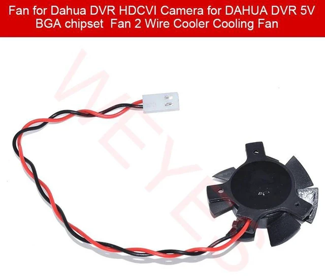Main image of DC 5V 2Wire BGA Chipset Heatsink Cooling Fan Brushless Replacement Fan for HDCVI Camera, Security DVR Mainboard Chip Heat Dissipation Repair Parts