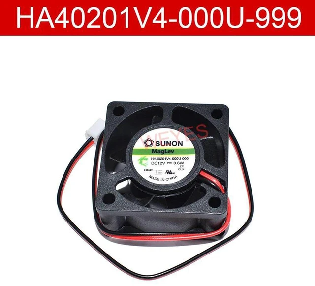 Main image of HA40201V4000U999 Square Axial Cooling Fan DC12V 0.6W DualLine Brushless Mini Fan Replacement for 4020 Compact Equipment, Industrial Device, Small Electronic Apparatus Heat Dissipation