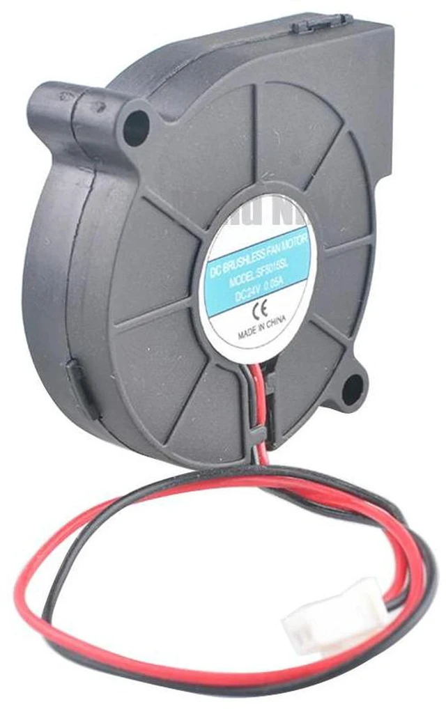 Main image of SF5015SL Centrifugal Blower Fan 50x50x15mm 50mm 5CM DC24V 0.05A Brushless Turbo Cooling Blower, 2Pin Connector Replacement Cooling Fan for Printer, Small Electronic Equipment Ventilation Cooling