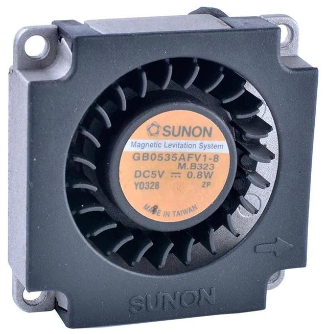 Main image of GB0535AFV18 Centrifugal Turbine Blower Fan 35x35x10mm 3510 3.5CM DC5V 0.8W 3Pin Mini Replacement Cooling Fan, Internal Turbo Cooler for Miniature Laptop HeatDissipation Repair Projects