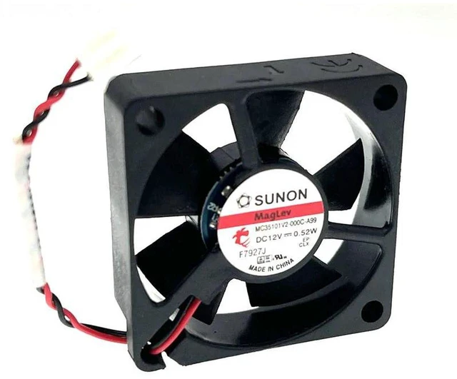 Main image of MC35101V20000A99 35mm Silent Axial Cooling Fan 35x35x10mm DC12V 0.52W 7500RPM 6.5CFM Mini CPU Cooler, Replacement Fan for AllinOne PC and Small Electronic Equipment Repair