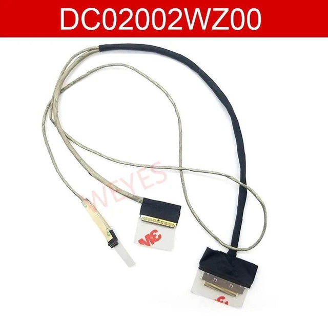 Main image of 924930001 DC02002WZ00 30Pin LVDS LCD Display Flex Cable, Screen Video Ribbon Cable for HP 15BS 15TBR 15ZBW 15BW 250 G6 CBL50 TPNC130 TPNC129 Laptop Repair Hardware