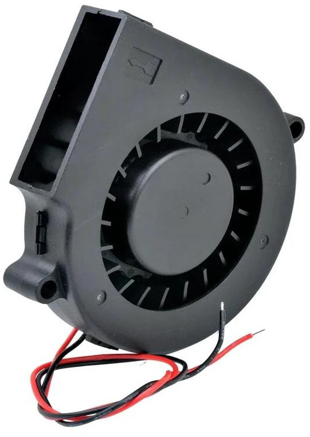 Main image of WN701512B 70x70x15mm 70mm DualBall Centrifugal Turbine Blower Fan, DC 12V 0.15A 3500RPM Replacement Ventilation Fan for Humidifier and Printer Heat Dissipation Repair Spare Part