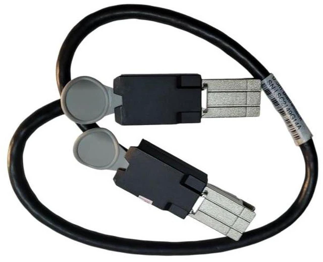 Main image of 0.5M FlexStack Stacking Cable Replacement for Cisco Catalyst 2960S 2960X 2960XR, Part Number CABSTKE0.5M, HighSpeed Stack Wire for Network Switch StackGroup Connection, IT Network Cabinet Deploym