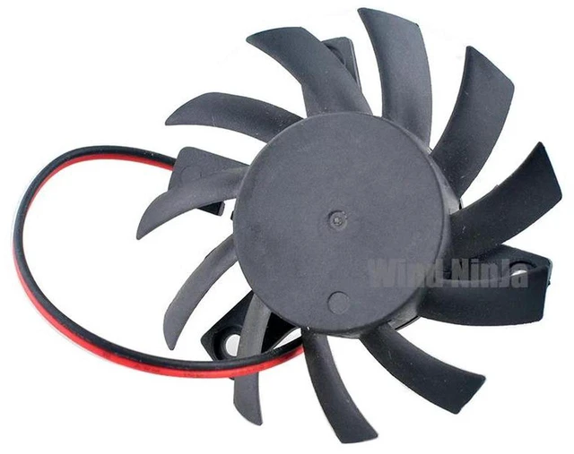 Main image of T126010SM Axial Cooling Fan DC 12V 0.14A, 55mm Fan with 40x40x40mm Mount Hole Spacing, Brushless Cooling Fan for Graphics Card, Router, IPC, CPU Electronic Heat Dissipation Projects
