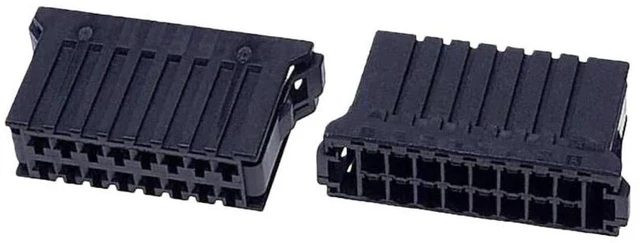 Main image of D3100 16Pin Connector Housing Replacement for 1782897, 3.81mm Pitch WiretoBoard Harness Receptacle Housing, 2Pack Plastic Connector Shell for Industrial Wiring Projects