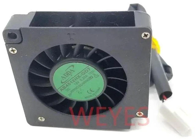 Main image of 4510 Blower Fan 45x45x10mm DC 12V 0.20A Centrifugal Turbo Cooling Fan AB4512HXGD7 AB4512HXGD0 Black for Projector, 3D Printer, Small Electronic Device Heat Dissipation Replacement Fan