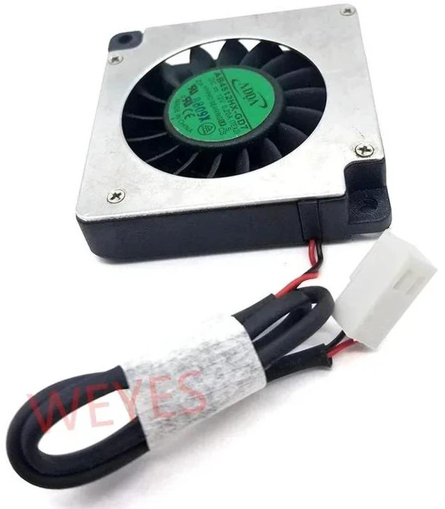 Main image of 4510 Blower Fan 45x45x10mm DC 12V 0.20A Centrifugal Turbo Cooling Blower AB4512HXGD7 AB4512HXGD0 Silver Replacement Blower Fan for Projector, 3D Printer, Small Electronic Device Heat Dissipation