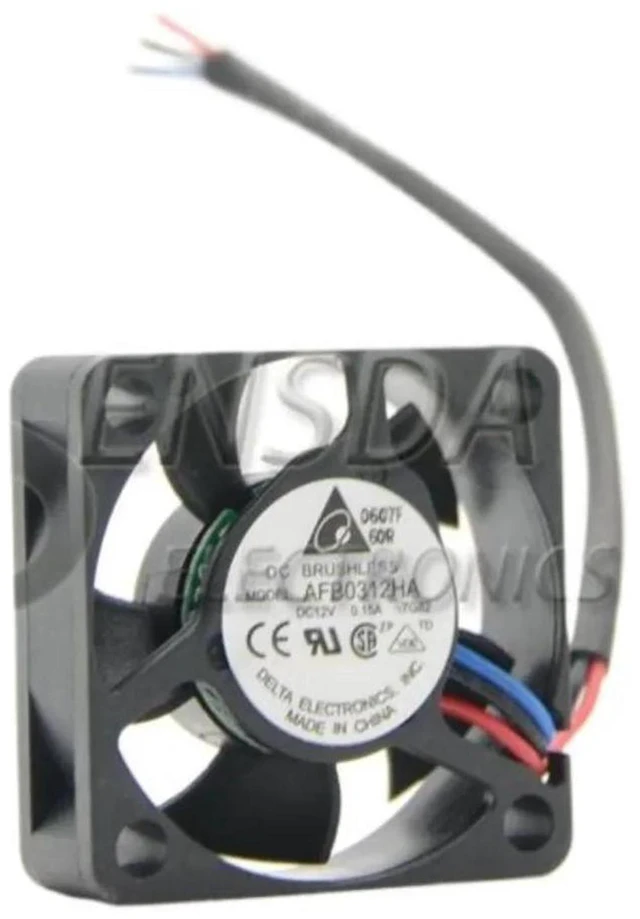 Main image of AFB0312HA 3010 Silent Cooling Fan, 30x30x10mm 3cm DC 12V 0.15A 3Wire Mini Replacement Fan, Quiet Internal Cooler for Laptop CPU Heat Dissipation Repair