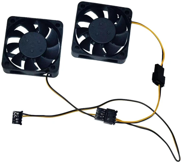 Main image of FA04010H12LAC Dual 4010 DC Axial Cooling Fan, 40x40x10mm 4cm DC 12V Graphics Card Cooler, DualFan Replacement Cooling Solution for GPU Video Card Heat Dissipation Repair