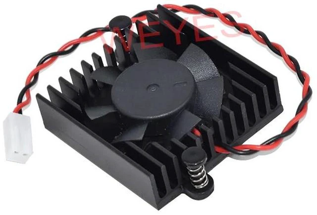 Main image of DC 5V 2Wire Chipset Cooling Fan with Heatsink for Large HDCVI Surveillance Cameras, BGA Chip Cooler Radiator Kit for Security Camera Mainboard Heat Dissipation