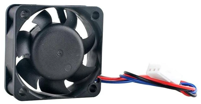 Main image of 2Pack 40mm 40x40x15mm DC 12V 0.35A 11000RPM Dual Ball Bearing 3Pin Cooling Fan Replacement for AFB0412SHB 3620424811, 4CM Axial Fan for Network Switches and Routers Heat Dissipation