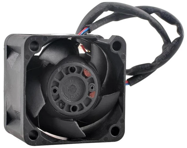 Main image of 2 PCS DBPB0428B2UP074 HighSpeed 40mm Cooling Fan, 40×40×28mm DC 12V 1.80A 4Pin 25000RPM Replacement Axial Fan for 1U / 2U Server Power Supply Heat Dissipation