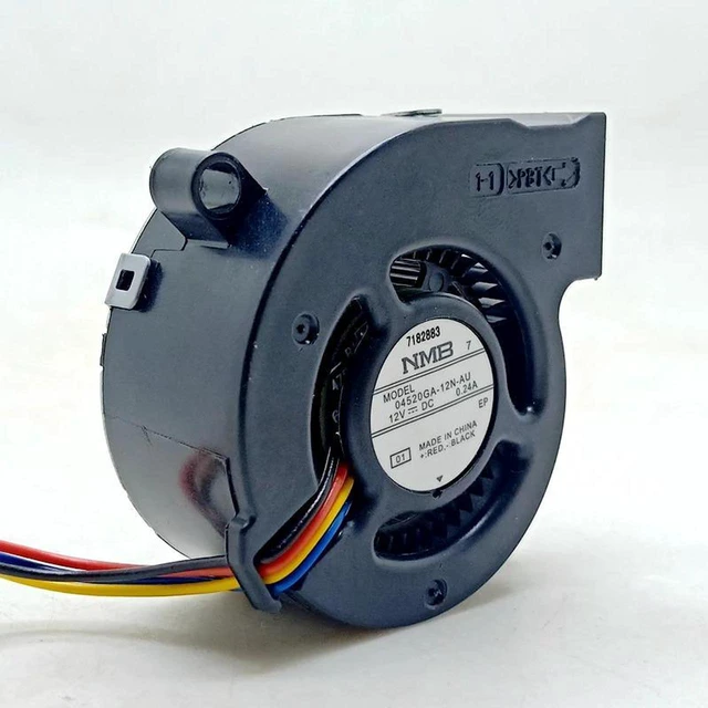 Main image of 04520GA12NAU 45mm 4520 DC12V Dual Ball Bearing Blower Fan, 4Pin PWM Turbine Centrifugal Cooling Fan, Replacement Mini Ventilation Fan for Projector, Compact Electronic Equipment