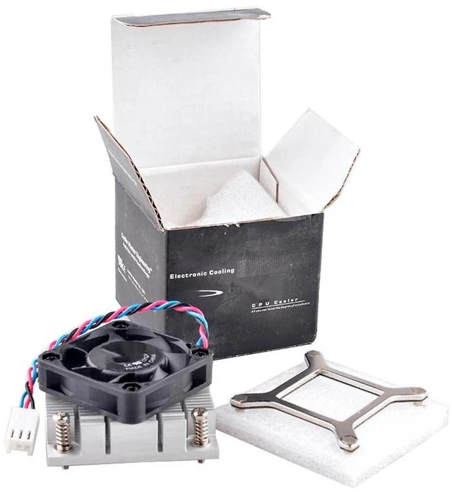 Main image of EPN41CESV1GP 40mm 40x40x10mm DC12V 3Pin Miniature Cooling Fan, 4CM 4010 Axial Replacement Fan, Compact Ventilation Fan for Motherboard and CPU Heat Dissipation