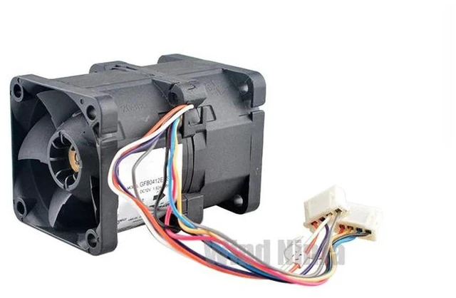 Main image of GFB0412EHSD HighSpeed Server Cooling Fan, 40x40x56mm 40mm DC12V 1.82A 4Pin Fan Replacement for 32030159003, High Static Pressure Fan for 1U Rack Server Heat Dissipation