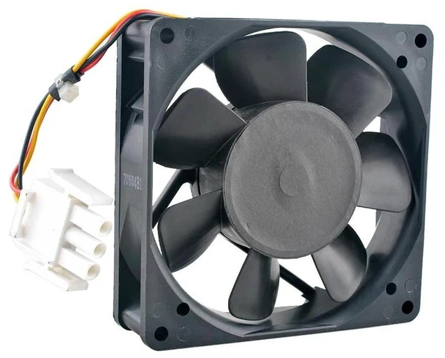 Main image of 3610NL07WB49 92x92x25mm Dual Ball Bearing Axial Cooling Fan, 9.2cm DC48V 0.088A LowNoise Replacement Fan for Power Inverter and Industrial Equipment Heat Dissipation