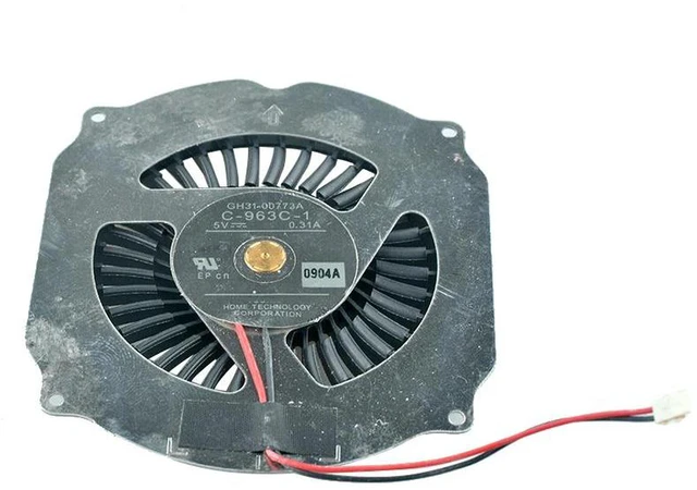 Alt view image 2 of 2 - D05X12TL 5010 UltraQuiet Axial Cooling Fan, 50x50x10mm 5cm DC12V 0.05A 2Wire Replacement Fan for PC Power Supply, Mini CPU Cooler and Compact Electronic Device Heat Dissipation