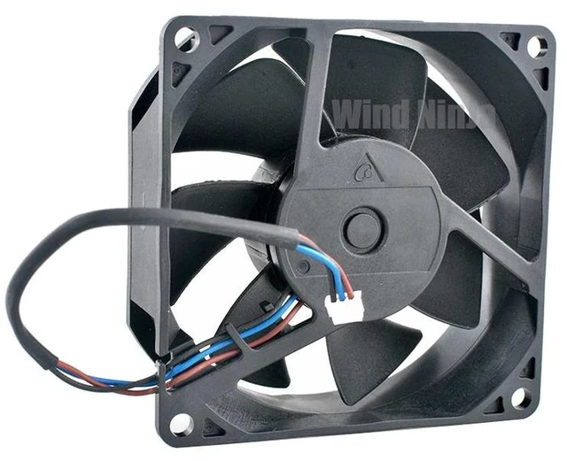 Alt view image 2 of 2 - 7025 3Pin Projector Cooling Fan Replacement for AUB0712HJ00 BKC, 70mm 7cm 70×70×25mm DC 12V 0.40A Brushless Axial Fan, Replacement Fan for Projector, Multimedia Equipment & Electronic Device Heat