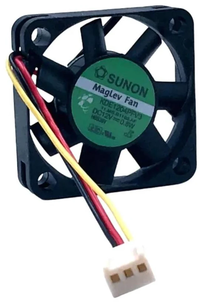 Alt view image 2 of 2 - 40mm Small FormFactor 1U Heatsink Cooling Fan Replacement for KDE1204PFV3, 40mm DC 12V 0.8W 3500RPM 3Pin Brushless Axial Fan, Compact Replacement Fan for 1U Server, Network & Electronic Equipment