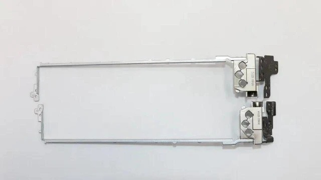 Main image of 01AV912 Laptop LCD Screen Hinge Set Left & Right, Replacement Display Hinges for Lenovo ThinkPad T460p T470p, Metal Screen Axis Repair Kit for Notebook LCD Lid Support Replacement Parts