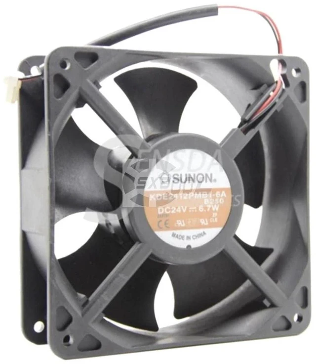 Main image of KDE2412PMB16A 120x120x38mm DC 24V Axial Cooling Fan, 6.7W HighPower Brushless Replacement Fan, 120mm Cabinet Cooling Fan for Server, Industrial Chassis and Industrial Equipment Heat Dissipation