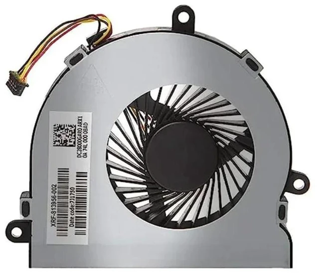 Main image of Replacement Laptop CPU Cooling Fan for 15AC Series, Compatible with HP 250 G4, 255 G4 Notebook, 4Pin PWM DC5V CPU Cooler Fan for Laptop Internal Heat Dissipation DIY Repair Spare Part