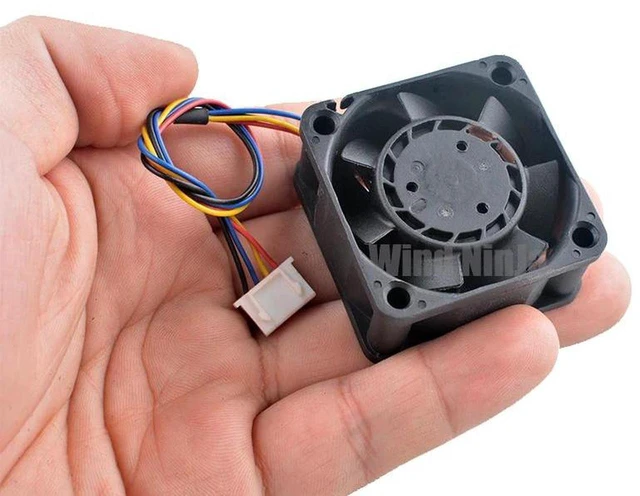 Main image of 2Units DBTA0420B2U 40x40x20mm 4CM HighSpeed PWM Cooling Fan, DC 12V 0.50A 4Pin 15600RPM Dual Ball Bearing Replacement Fan for Computer Power Supply and PC Hardware Heat Dissipation Repair Spare Fan