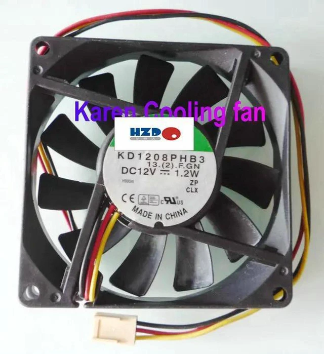 Main image of 8015 80x80x15mm 8cm Slim Axial Cooling Fan R128015BU, DC 12V MultiWire 2/3/4Pin Optional Fan for PC Chassis, CPU Cooler and Power Supply Heat Dissipation Replacement Spare Part