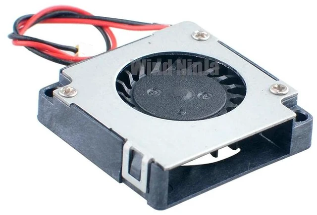 Alt view image 2 of 2 - 8015 80x80x15mm 8cm Slim Axial Cooling Fan KD1208PHB3, DC 12V MultiWire 2/3/4Wire Optional Fan for PC Chassis, CPU Cooler and Power Supply Heat Dissipation Replacement Spare Part