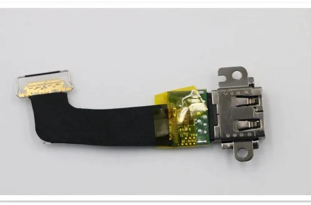 Alt view image 2 of 2 - 01LV454 Laptop USB Interface Board Connection Cable, Replacement USB Port Flex Cable for ThinkPad X1 Carbon 5th Generation, Internal USB SubBoard Ribbon Cable for Notebook Repair Replacement Spare