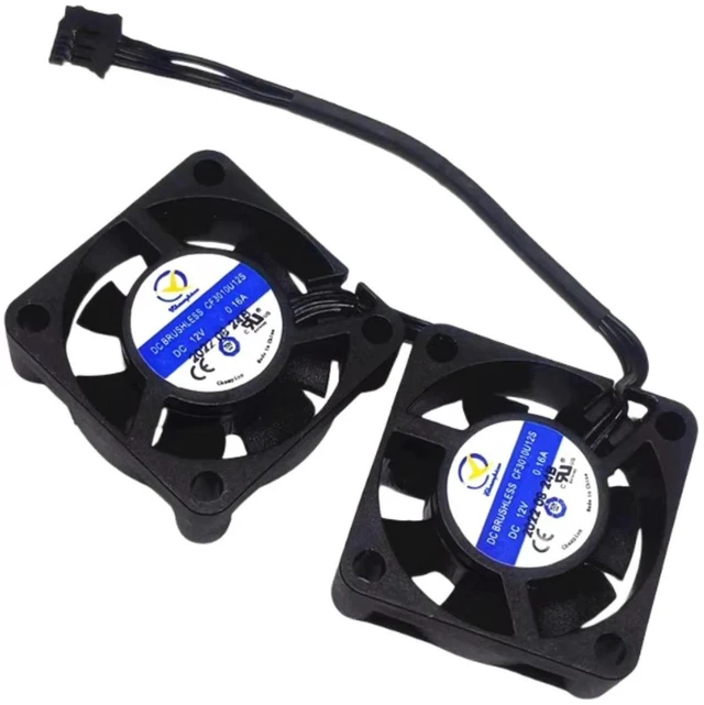 Main image of 2in1 CF3010U12S Mini UltraQuiet Axial Cooling Fan, 30x30x10mm 3010 DC12V Replacement Fan for Motherboard, PCB, PCBA, Computer Case and Compact Electronic Equipment Heat Dissipation