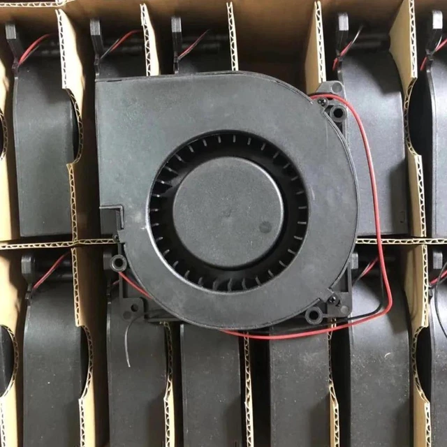 Main image of AD2524US 120mm DC Turbine Blower Cooling Fan, DC 24V 80CFM Dual Ball Bearing Centrifugal Fan, Replacement Turbo Fan for Server Cabinet, 3D Printer and Industrial Equipment Heat Dissipation