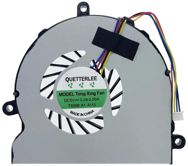 Alt view image 2 of 2 - Replacement CPU Cooling Fan TPN-C125 TPN-C126 813946-001 for 15-AC 15-AY 15-BA 15-BD 15-BS 15-AF 250 G4 G5 Series Laptop CPU Cooler Fan