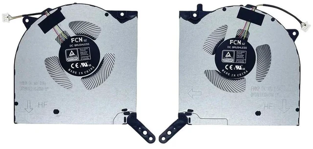 Alt view image 2 of 2 - 2408NL-05W-B69 Laptop Cooling Fan 60*60*20MM 6CM DC 0.09A 3-Wire Brushless Axial Fan Replacement for Laptop Internal Heat Dissipation