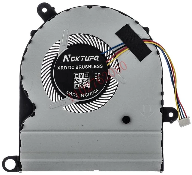 Alt view image 2 of 2 - 2408NL-05W-B39 Laptop Cooling Fan 60*60*20MM 6CM DC 0.09A 3-Wire Brushless Axial Fan Replacement for Laptop Internal CPU Heat Dissipation Repair