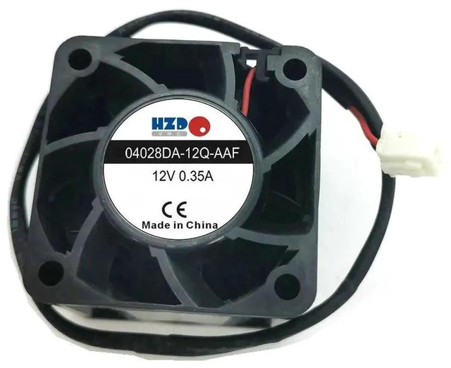 Main image of 04028DA-12Q-AAF 4028 4CM Laptop Cooling Fan 40*40*28MM DC12V 0.35A 2-Wire Brushless Axial Fan Replacement for Laptop Internal CPU Heat Dissipation and Hardware Repair