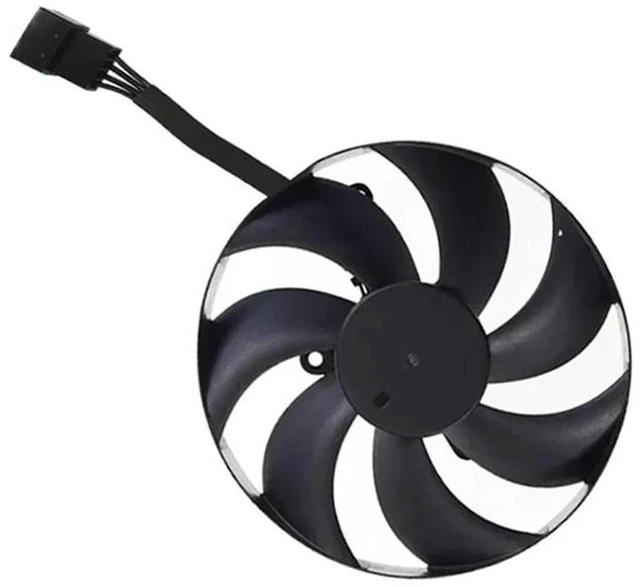 Main image of CF1015U12D Graphics Card Fan C Cooler Single Replacement Fan for RTX 4080, RTX4080S OC and RTX4080 4080S SUPER OC GPU, Video Card Cooling Fan for Gaming Graphics Card Repair