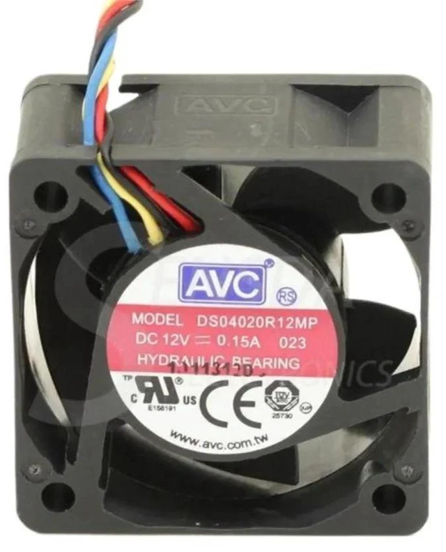Main image of DS04020R12MP 40mm 4CM 4020 Cooling Fan DC12V 0.15A 4-Pin PWM Brushless Axial Fan Replacement, Small High Speed Fan for Computer CPU, Compact Electronic Device Heat Dissipation Repair